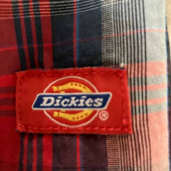 Dickies Plaid Short Sleeve Shirt - Picture 3 of 6